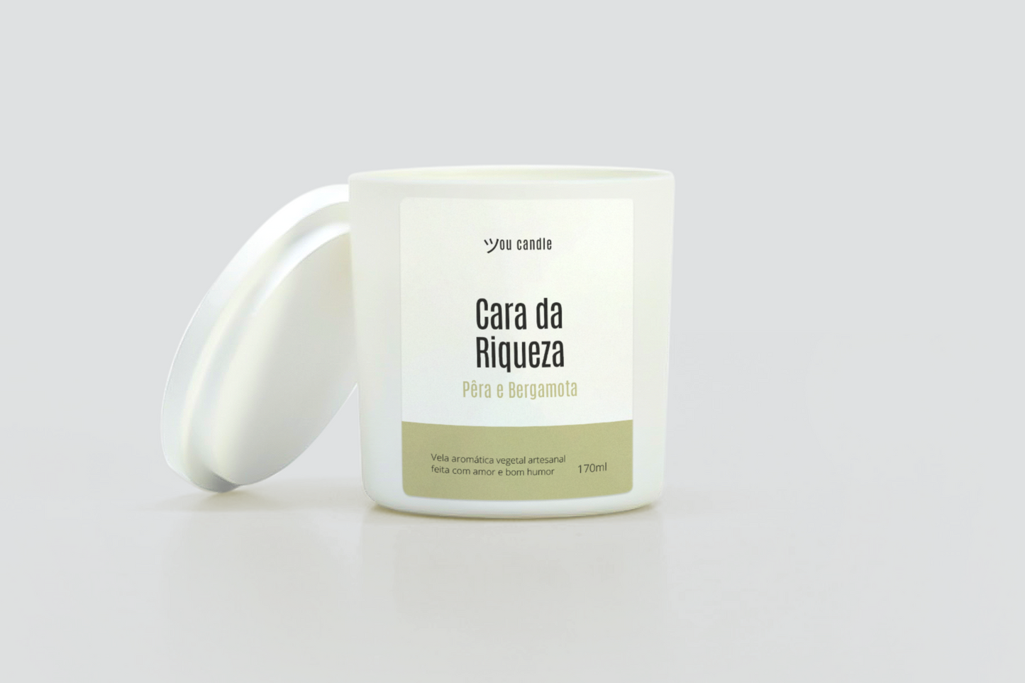 Vela perfumada Pêra e Bergamota 170g